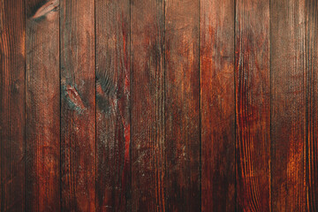 Vintage brown wood background texture. Old painted wood wall