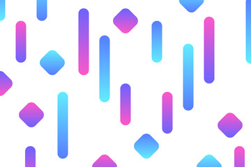 Futuristic cover design for notebook paper, copybook brochures, book, magazine, print. Geometric abstract background with gradient multicolor elements. Colored pattern.