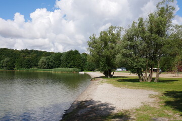 Strand Tollensesee in Neubrandenburg in Mecklenburger Seenplatte