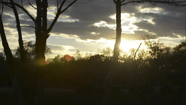 Coucher de soleil en camargue