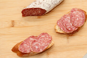 salami and sausage