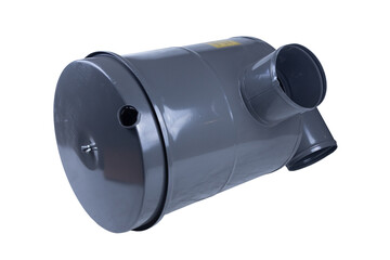 truck air filter isolated on white background