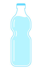 bottle of water icon, vector illustration 
