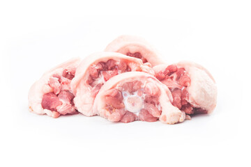 Fresh pig tails, fresh pork bones © dashu83