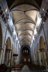 Fototapeta premium Notre Dame Cathedral Church; Lausanne, Switzerland