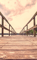 bridge over the river
