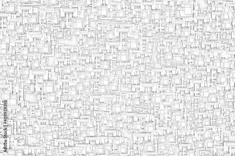 Poster abstract futuristic of modern flat geometric connection network.architecture interiors concept backg