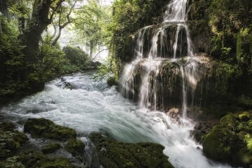 Turkish waterfall
