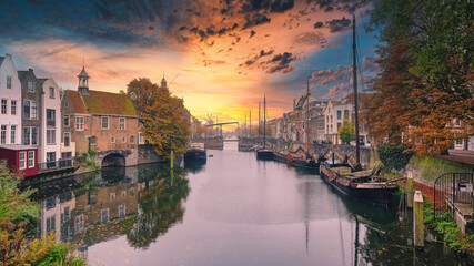 Old harbour of Delfshaven