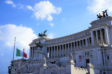 Piazza Venezia in Rome, Italy - ヴェネツィア広場 ローマ イタリア