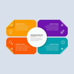 infographic vector design template