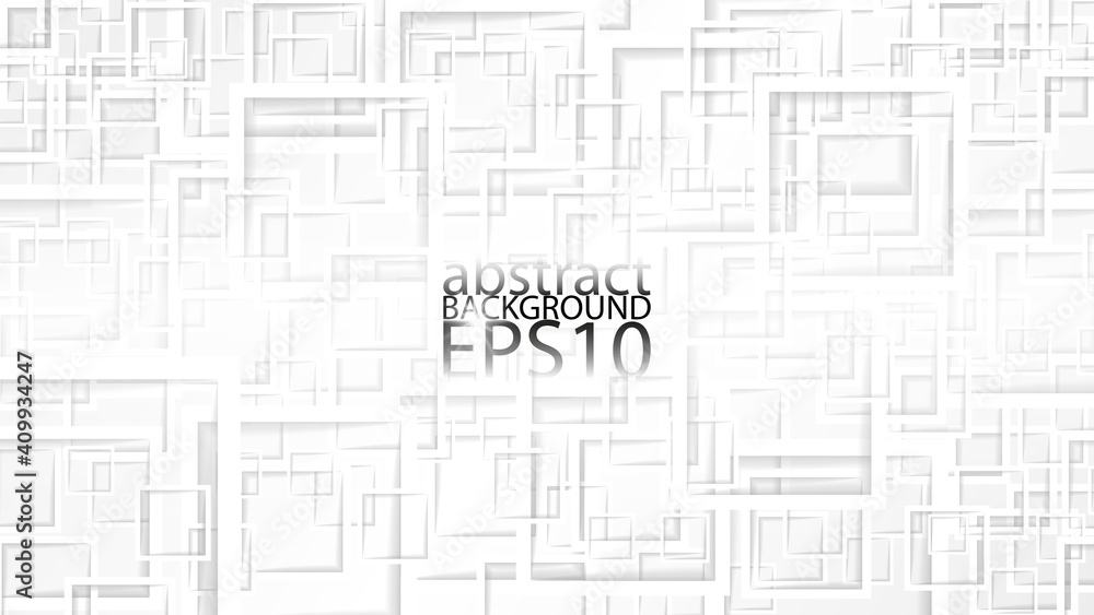Poster eps10 halftone abstract vector background. graphic effect based on squares shapes and shadows. an ea