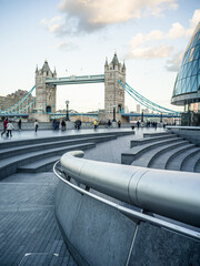 City Hall and Tower Bridge, London, UK, London, UK