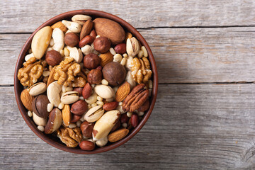 Obraz na płótnie Canvas Mix of nuts