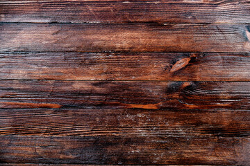 Vintage brown wood background texture. Old painted wood wall
