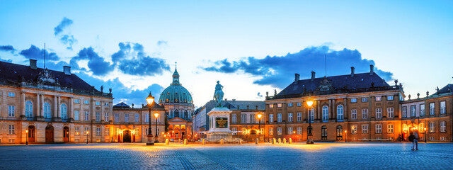 Amalienborg, Kopenhagen, Dänemark 