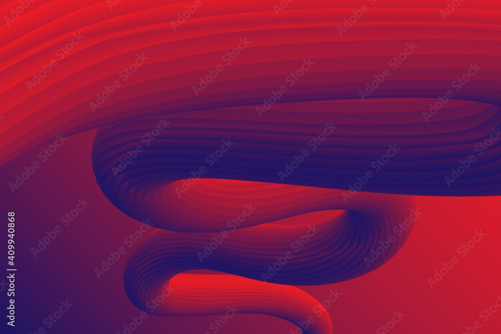 Poster abstract fluid background with lines