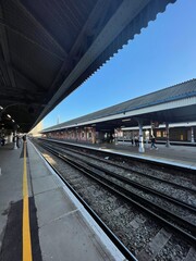 Naklejka premium train in motion