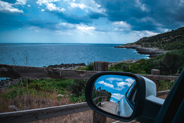 fantastic view on puglia from my car
