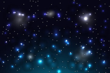 galaxy background with stars