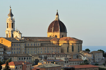 Fototapeta premium Loreto,district of Ancona, the Sanctuary of the Holy House, Italy, Marche, Europe