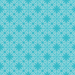 pattern with frost ornament