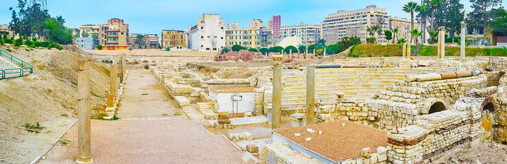 Ancient architecture of Alexandria, Egypt