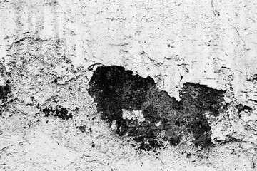 Texture of a concrete wall with cracks and scratches which can be used as a background