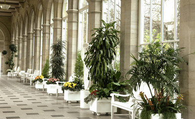 Wandelhalle in Bad Kissingen