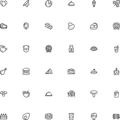 icon vector icon set such as: crust, yolk, lactarius, emblem, blood, home, square, nobody, minute, waste, bird, vanilla, tool, salty, stopwatch, keg, pie, blood sausage, italy, hour, creamy, life