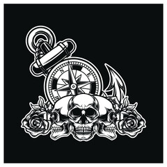 skull logo,
skull illustration, vector graphics, tshirt design 
