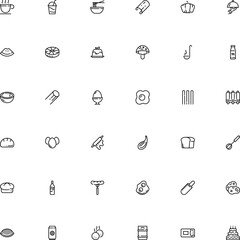 icon vector icon set such as: beater, celebrate, espresso, microbe, crust, decaf, bbq, booze, glyph, latte, image, rigate, household, pink, catering, ripe, stand, holiday, card, carbohydrate