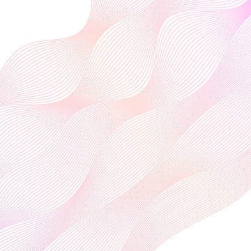 Soft rainbow color. Linear background. Design elements. Poligonal lines. Guilloche. The protective layer for banknotes, diplomas and certificates template.