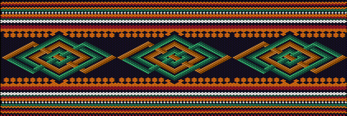  Ornament  is made in bright, juicy, perfectly matching colors. Ornament, mosaic, ethnic, folk pattern.