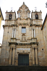 Fototapeta na wymiar Church of Santa Maria la Mayor in Ourense Orense, Galicia, Spain