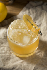 Boozy Alcoholic Penicillin Cocktail