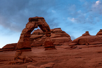 Fototapeta na wymiar Arches National Park Moab Utah
