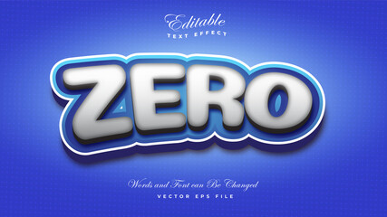 Blue Oreo Text Effect