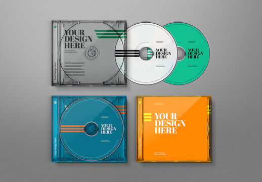 CD Mockup Jewel Case