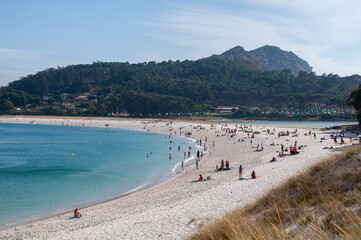Islas C&iacute;es. Playa. Para&iacute;so. Verano. Vigo. C&iacute;es Islands. 