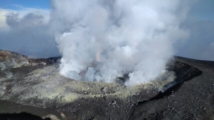 boiling volcano