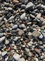 pebbles on the beach