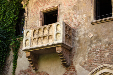 The balcony of Romeo and Juliet