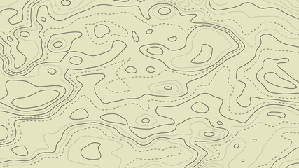 Topographic map.Abstract background with black lines and circles.Geometric abstract grid.Vector illustration.