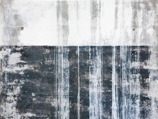 Textural painted wall with grunge aesthetic from aged wear.