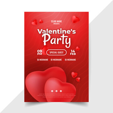 Valentines Day Flyer Design