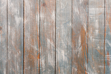 Naklejka premium Vintage blue wood background texture. Old painted wood wall