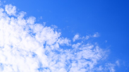 blue sky with clouds