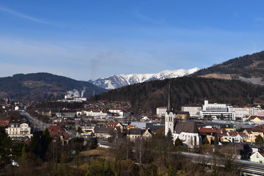 Leoben und G&ouml;&szlig;eck, Steiermark, &Ouml;sterreich