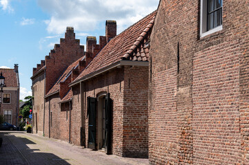Views of little ancient town with big history Buren, Gelderland, Netherlands